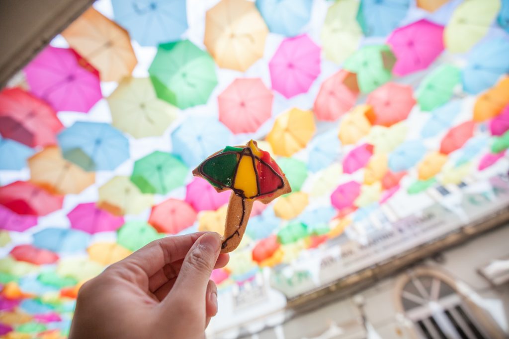 ポルトガルの傘で有名なアゲダで行われるアンブレラフェス